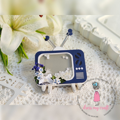 Dress My Craft Basic Designer Dies-Big Screen TV DMCD6050