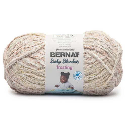 Bernat Baby Blanket Frosting Yarn-Golden Hour - 161161-61002 - 057355524620