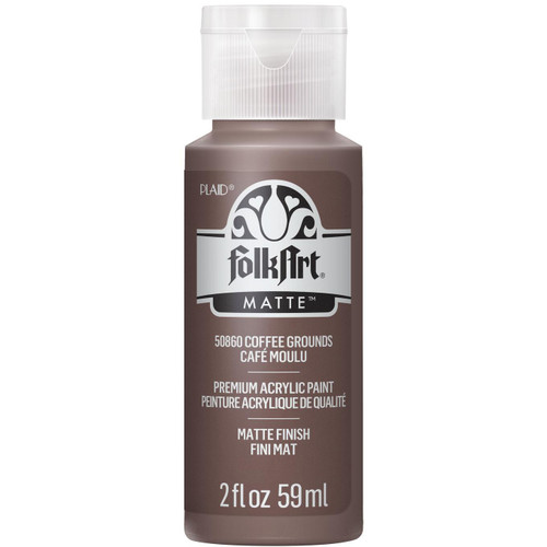 FolkArt Acrylic Paint 2oz-Coffee Grounds - FA-50860 - 028995508608 FolkArt Acrylic Paint 2oz-Coffee Grounds - FA-50860 - 028995508608