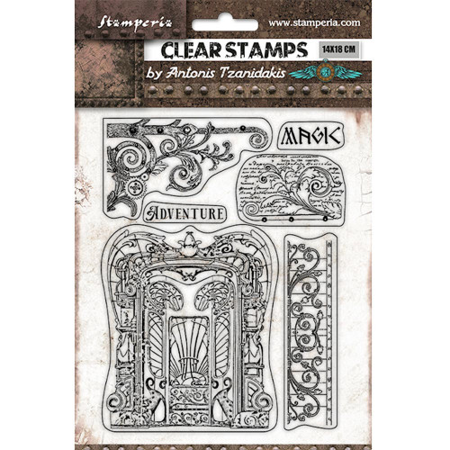 Stamperia Clear Stamps-Magic Forest Adventure WTK168 - 5993110026839