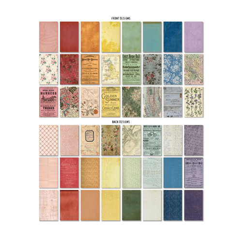 Idea-Ology Backdrops Double-Sided Cardstock 6"X10" 24/Pkg-Volume #5 - TH94309