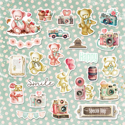 Beary Sweet Ephemera Cardstock Die-CutsMP-61223