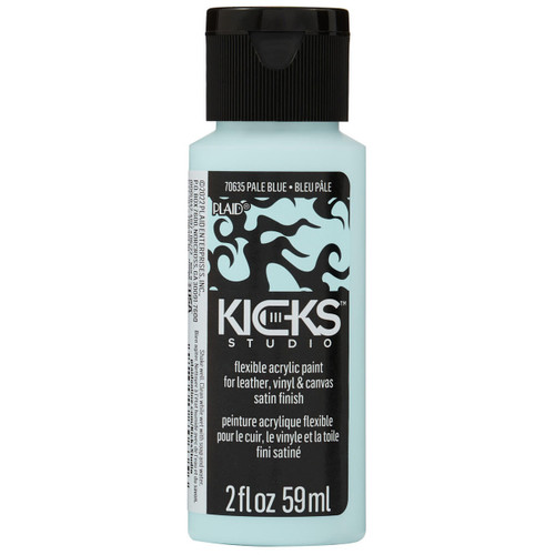 Plaid Kicks Studio Shoe Acrylic Paint 2oz-Pale Blue KICKSSTU-70635 - 028995706356