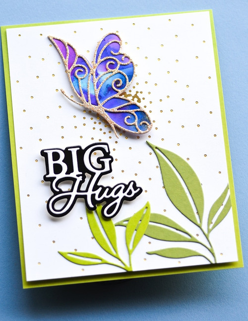 Memory Box Dies-Plumed Gypsy Butterfly MB94708