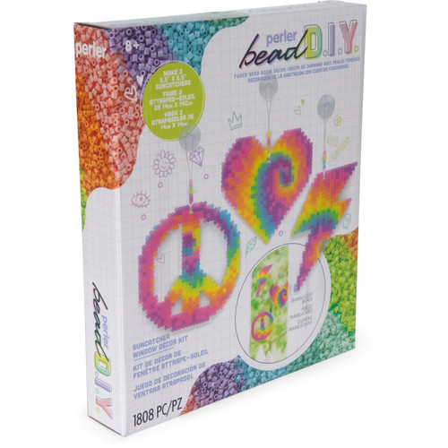 Perler Bead D.I.Y. Activity Kit-Tie Dye Suncatcher - 8057038