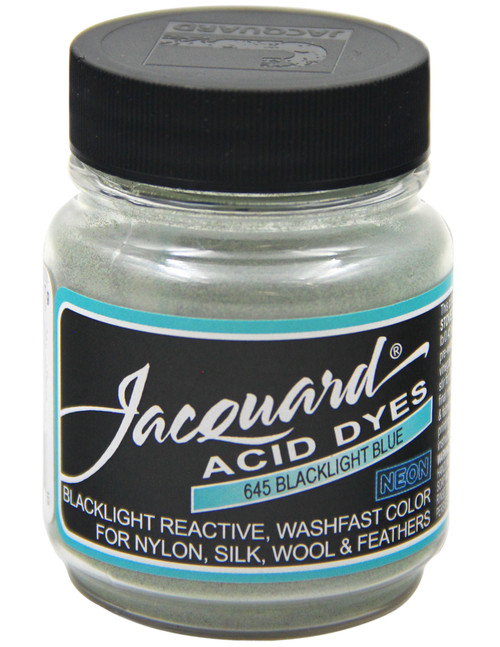 Jacquard Acid Dyes .5oz-Blacklight Blue JAC-645 - 743772000365