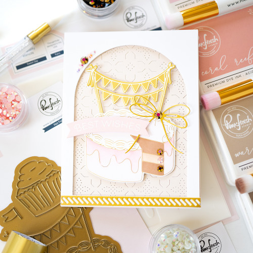 Pinkfresh Studio Hot Foil Plate-Sweet Day - PF199523 Pinkfresh Studio Hot Foil Plate-Sweet Day - PF199523