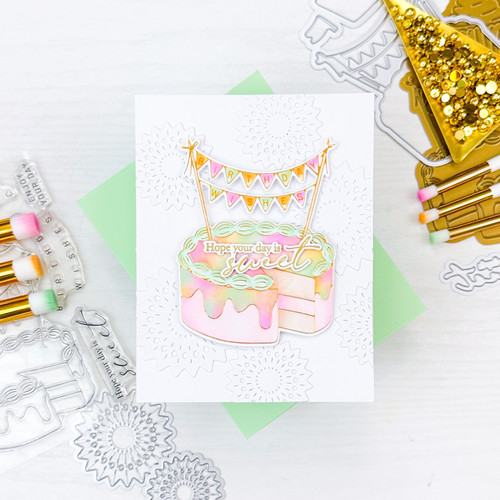 Pinkfresh Studio Hot Foil Plate-Sweet Day - PF199523 Pinkfresh Studio Hot Foil Plate-Sweet Day - PF199523