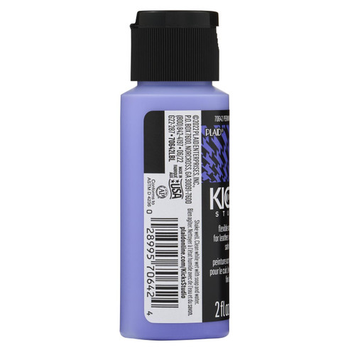 Plaid Kicks Studio Shoe Acrylic Paint 2oz-Perwinkle KICKSSTU-70642