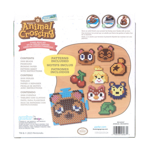 Perler Fused Bead Activity Kit-Nintendo Animal Crossing - 8056967 Perler Fused Bead Activity Kit-Nintendo Animal Crossing - 8056967