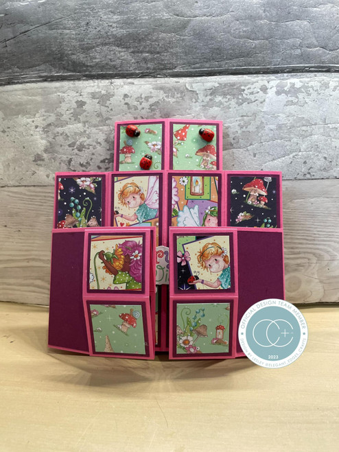 Craft Consortium Adhesive Wooden Embellishments 30/Pkg-Fairy Wishes; Ladybirds - CWDNS022