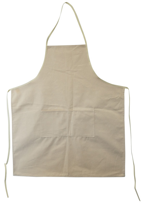 Wear'm Extra Large Apron With Pockets 29"x32"-Natural - MR466 - 818639001677