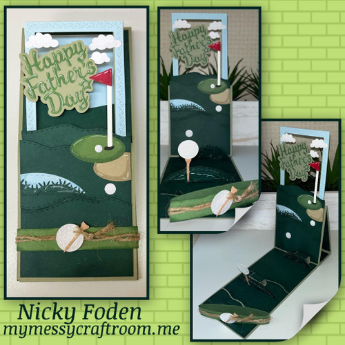 Karen Burniston Dies-Small Scenes Bam Box Pop-up - KBR1238 Karen Burniston Dies-Small Scenes Bam Box Pop-up - KBR1238