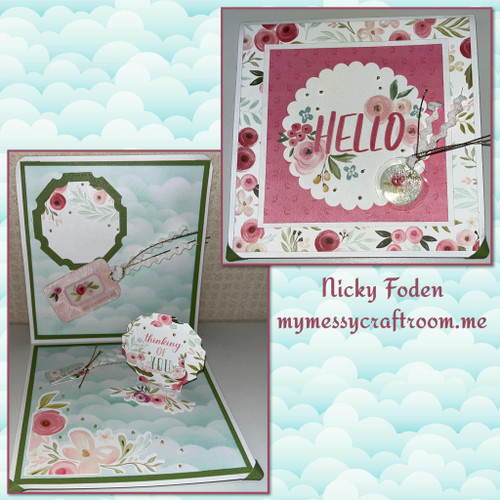 Karen Burniston Dies-Small Scenes Bam Box Pop-up - KBR1238 Karen Burniston Dies-Small Scenes Bam Box Pop-up - KBR1238