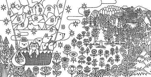 Woodland Kingdom Coloring Book-Softcover 44033579