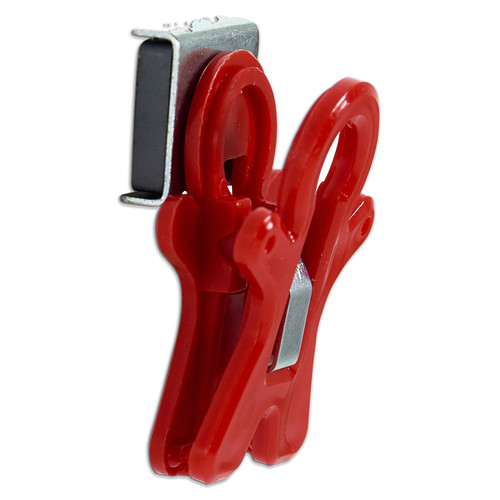 The Pencil Grip Magnet Man Magnetic Clip 12/Pkg-Assorted Colors TPG13212