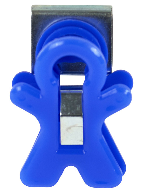 The Pencil Grip Magnet Man Magnetic Clip 12/Pkg-Assorted Colors TPG13212