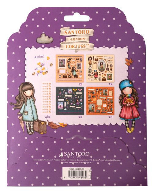 Studio Light Gorjuss Die-Cut Sheets And Embellishment pack-Nr. 03, Papers/Sequin/Pearl - RESDCS03 Studio Light Gorjuss Die-Cut Sheets And Embellishment pack-Nr. 03, Papers/Sequin/Pearl - RESDCS03