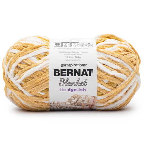 Bernat Blanket Tie Dye-Ish Yarn-Golden Rays - 166060-60004 - 057355484344