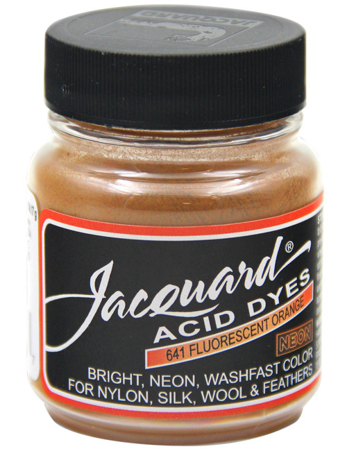 Jacquard Acid Dyes .5oz-Flourescent Orange JAC-641 - 743772000327