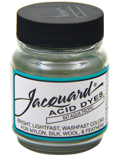 Jacquard Acid Dyes .5oz-Aqua Tropic - JAC-647 - 743772000389