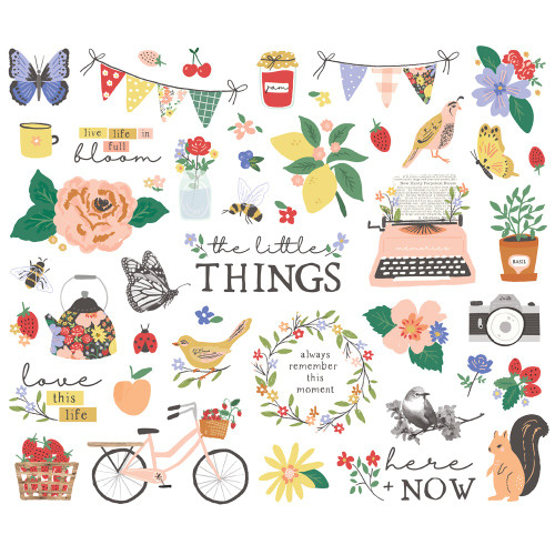 The Little Things Bits & Pieces Die-Cuts-45/Pkg - TLT20218 The Little Things Bits & Pieces Die-Cuts-45/Pkg - TLT20218