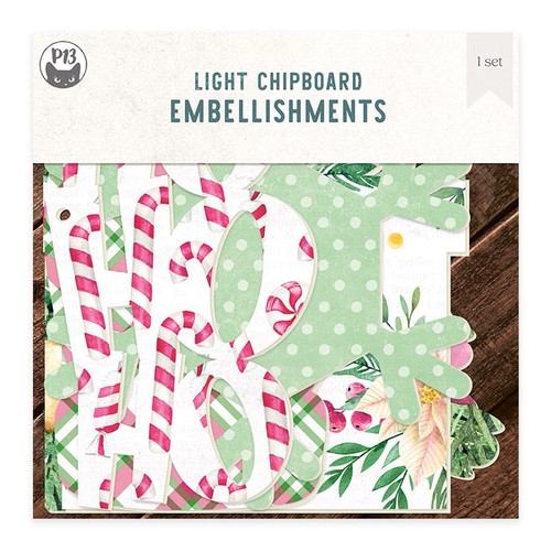 P13 Light Chipboard Album Base With Papers 6"X6"-Mix and Match, Santa's Workshop - P13SAN56 - 5904619322735 P13 Light Chipboard Album Base With Papers 6"X6"-Mix and Match, Santa's Workshop - P13SAN56 - 5904619322735