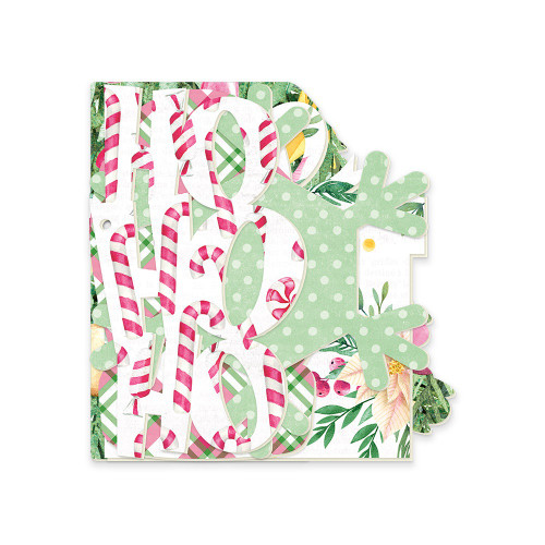 P13 Light Chipboard Album Base With Papers 6"X6"-Mix and Match, Santa's Workshop - P13SAN56 P13 Light Chipboard Album Base With Papers 6"X6"-Mix and Match, Santa's Workshop - P13SAN56