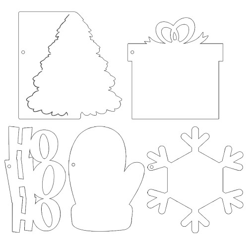 P13 Light Chipboard Album Base With Papers 6"X6"-Mix and Match, Santa's Workshop - P13SAN56 P13 Light Chipboard Album Base With Papers 6"X6"-Mix and Match, Santa's Workshop - P13SAN56