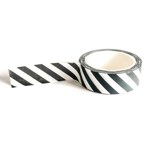 Avery Elle Washi Tape-Midnight Stripes WS2312 - 810083781686