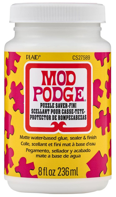 Plaid Mod Podge Puzzle Saver Acrylic Sealer-8oz CS27589 - 028995275890