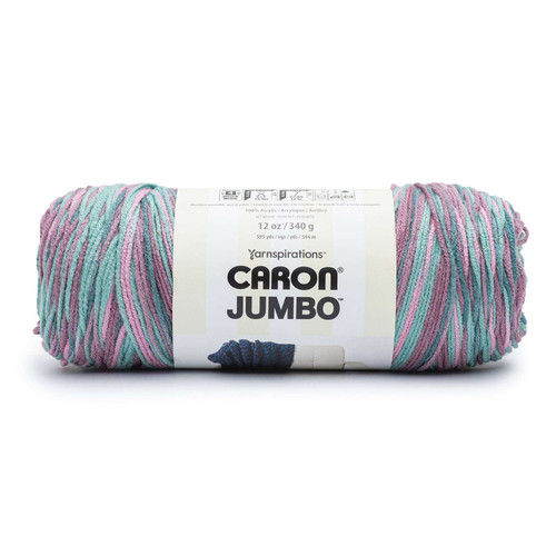 Caron Jumbo Print Yarn-Russian Sage 294009-09039 - 057355457850