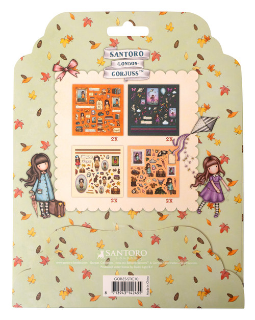 Studio Light Gorjuss Stickers 8/sheets-Nr. 10 - ESSTIC10