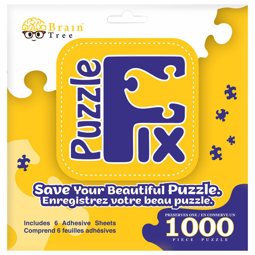 Brain Tree Puzzle Fix -6 Adhesive Sheets 2102079 - 8906139540412