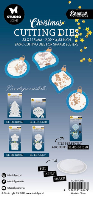 Studio Light Essentials Cutting Die-Nr. 571, Mini Balls - LESCD571