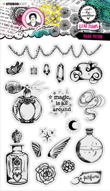 Art By Marlene Signature Collection Stamp-Nr. 505, Magic Potion - STAMP505 - 8713943144817