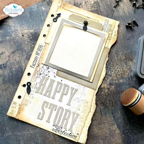 Elizabeth Craft Metal Dies-Tab 6 with turnbutton frame - EC2057 Elizabeth Craft Metal Dies-Tab 6 with turnbutton frame - EC2057