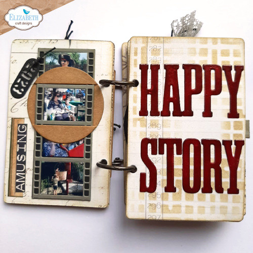 Elizabeth Craft Metal Dies-Tab 6 with turnbutton frame - EC2057 Elizabeth Craft Metal Dies-Tab 6 with turnbutton frame - EC2057