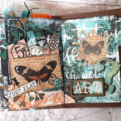 Elizabeth Craft Metal Die-Journal File XL 1 -Journal Your Life EC2016