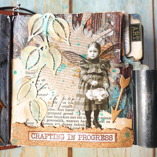 Elizabeth Craft Metal Die-Journal File XL 1 -Journal Your Life EC2016