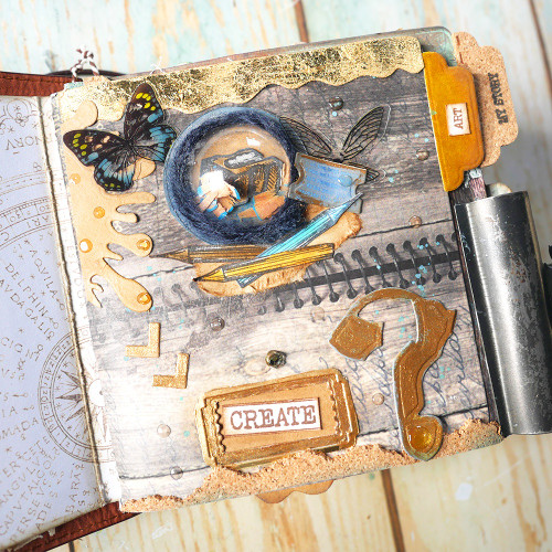 Elizabeth Craft Metal Die-Journal File XL 1 -Journal Your Life EC2016