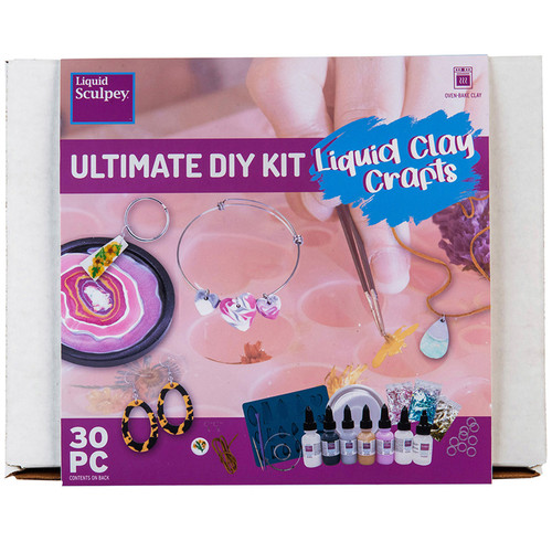 Sculpey Liquid Clay Crafts Ultimate DIY Kit-Assorted ALS2550 - 715891255018