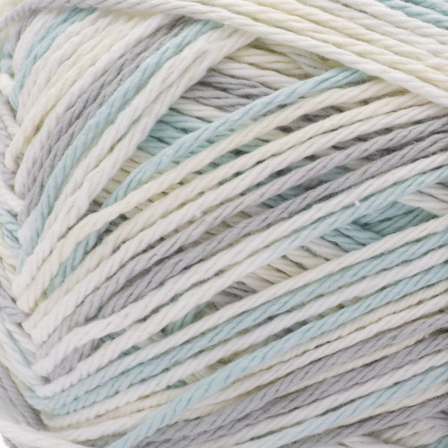 Bernat Handicrafter Cotton Yarn 340g - Ombres-Blended Bubble White - 162034-34057