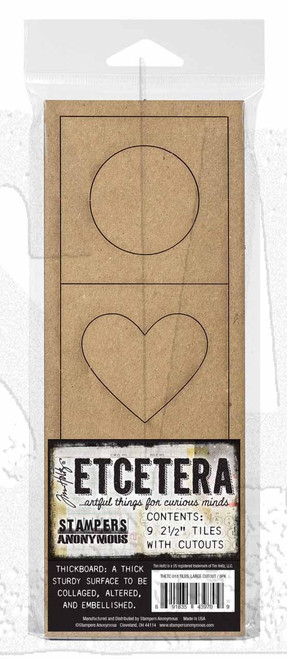Tim Holtz Etcetera Tiles-Large Cutout - THETC018 - 691835439709