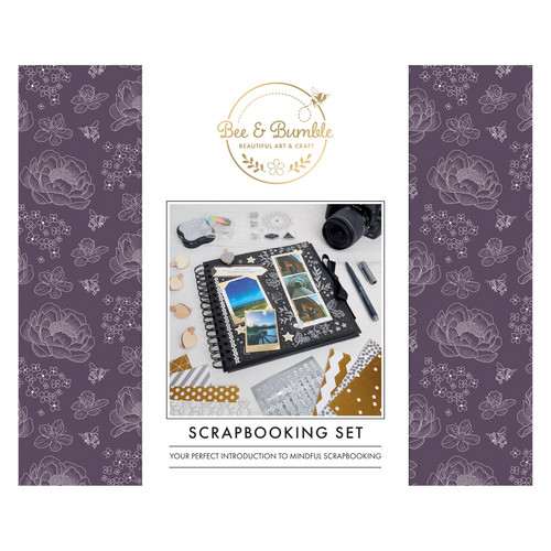 Bee & Bumble Scrapbooking Set-Black BB105137