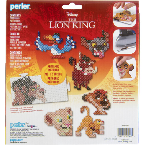 Perler Fused Bead Activity Kit-Disney The Lion King - 8057046 Perler Fused Bead Activity Kit-Disney The Lion King - 8057046