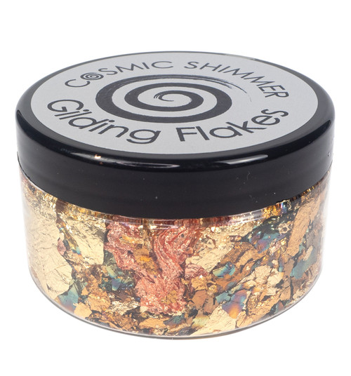 Creative Expressions Cosmic Shimmer Gilding Flakes 100ml-Copper Teal CSGFSM2-TEAL - 5055260927463