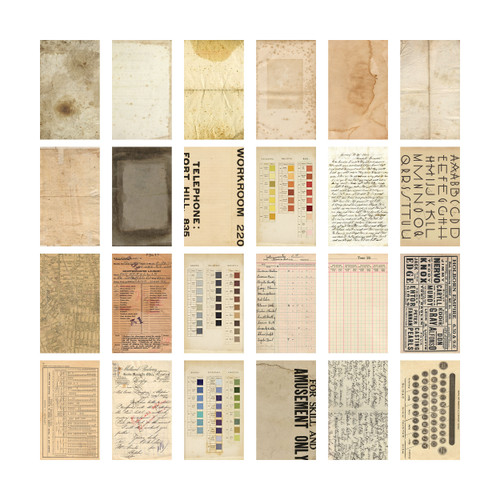 Idea-Ology Backdrops Double-Sided Cardstock 6"X10" 24/Pkg-Volume #4 - TH94308