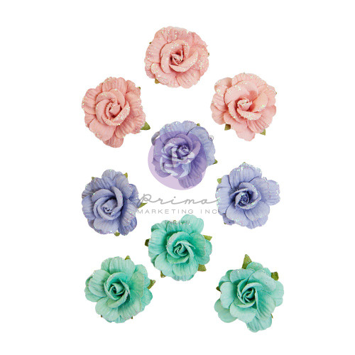 Prima Marketing Mulberry Paper Flowers-Spring Florals/The Plant Department P664428