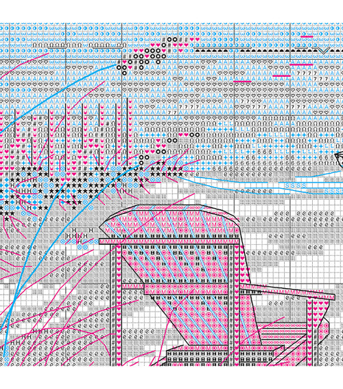Dimensions Counted Cross Stitch Kit 13"X10"-Outer Banks (14 Count) - 70-35412